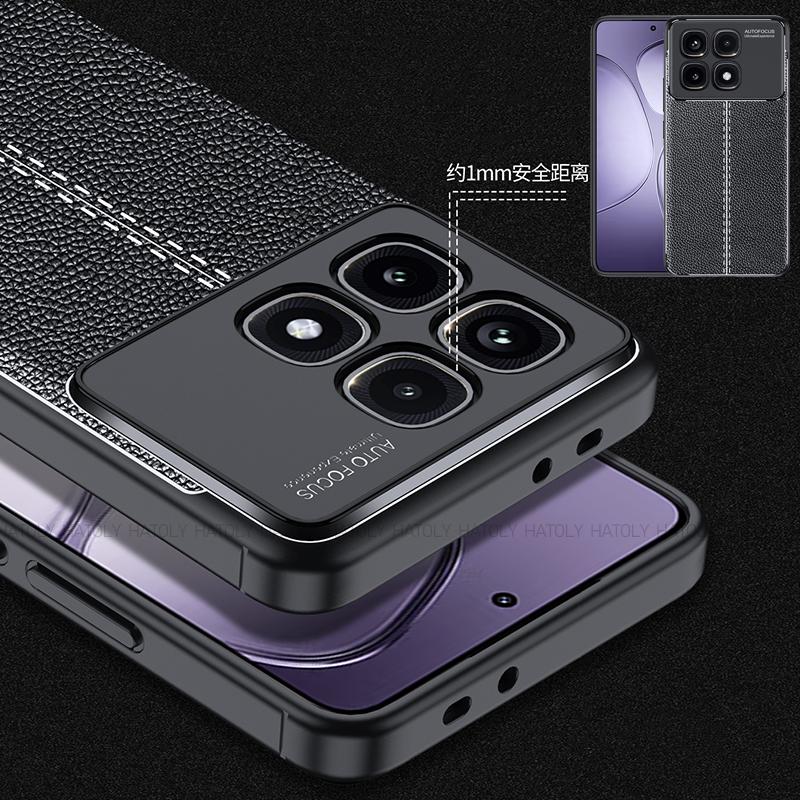 Чехол для Xiaomi Redmi K70 Ultra Чехол для Xiaomi Redmi K70 Ultra TPU противоударный чехол для телефона из искусственной кожи для Xiaomi Redmi K70 Ultra