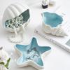 Cute Jewelry Display Tray Creative Conch Storage Plate Starfish Shell Storage Tray  Christmas Gifts
