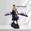 28см Аниме Фигурка One Piece Стиль Трех Мечей Боевой Ророноа Зоро ПВХ GK Модель Фигурки Действия Настольное Украшение Игрушки Подарки
