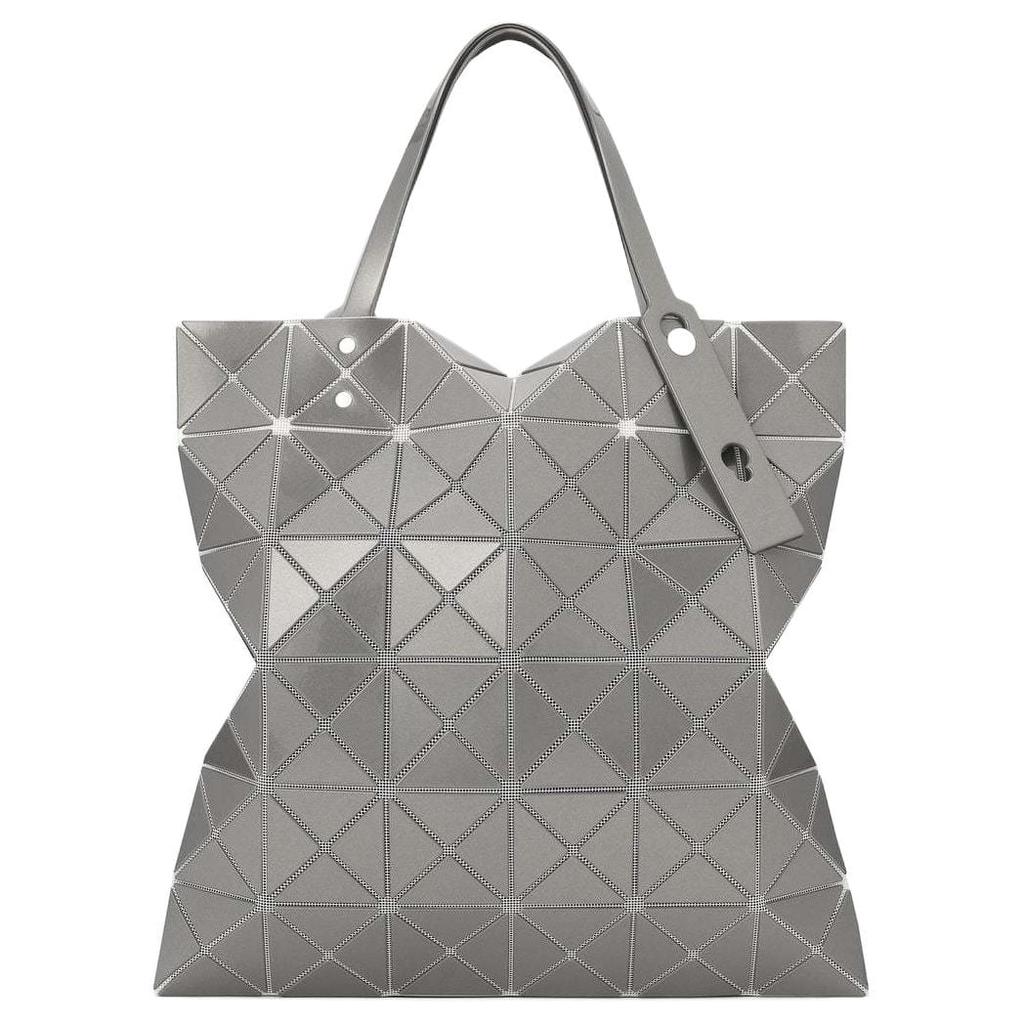 ISSEY MIYAKE Polyvinyl Chloride Resin PVC Tote Bag, Shoulder Bag Unisex Lime Gray BB61-AG623-09