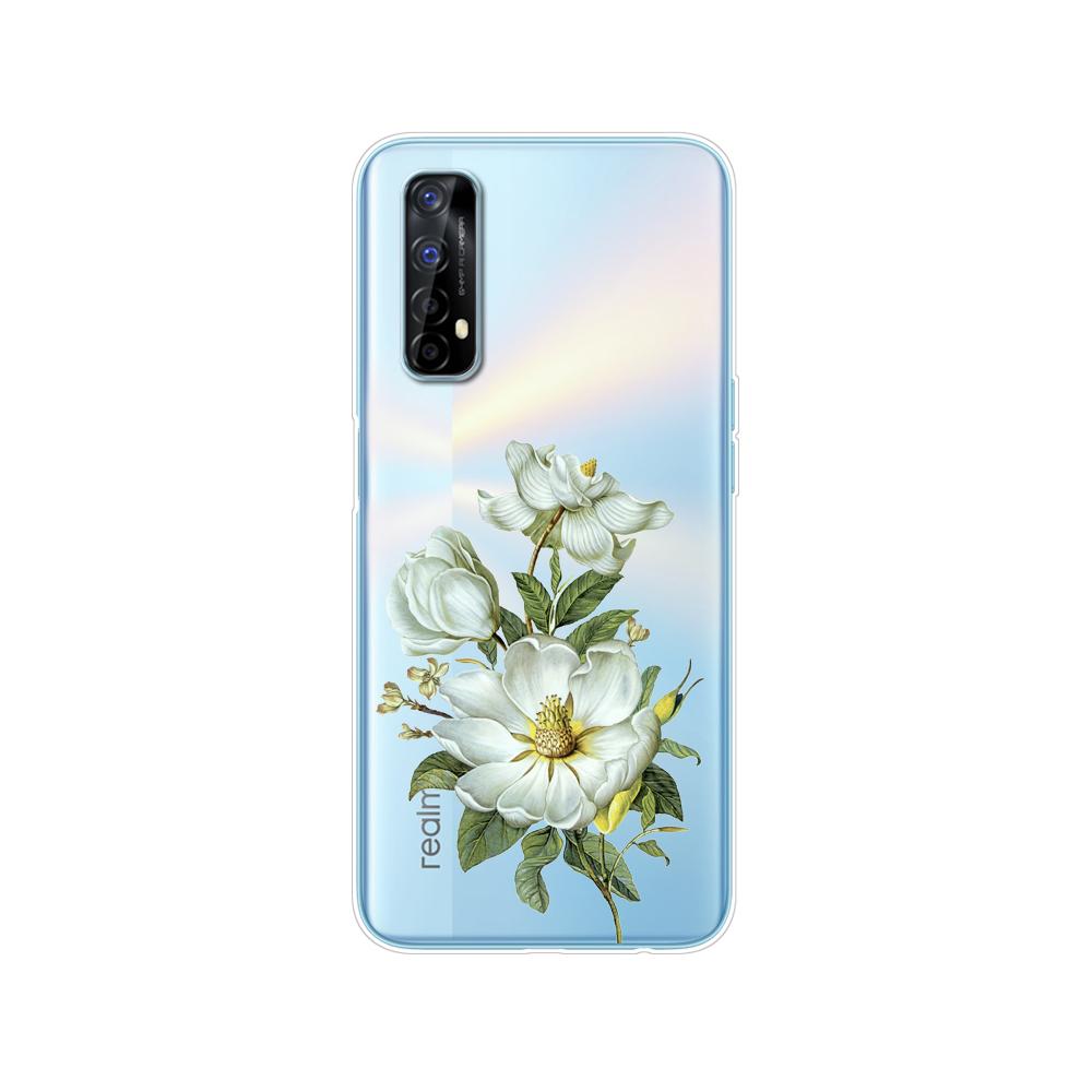Чехол для Realme 7 для OPPO Realme 7 Pro, противоударный мягкий силиконовый чехол из ТПУ для задней панели телефона Realme7 7Pro, чехол-бампер, чехол