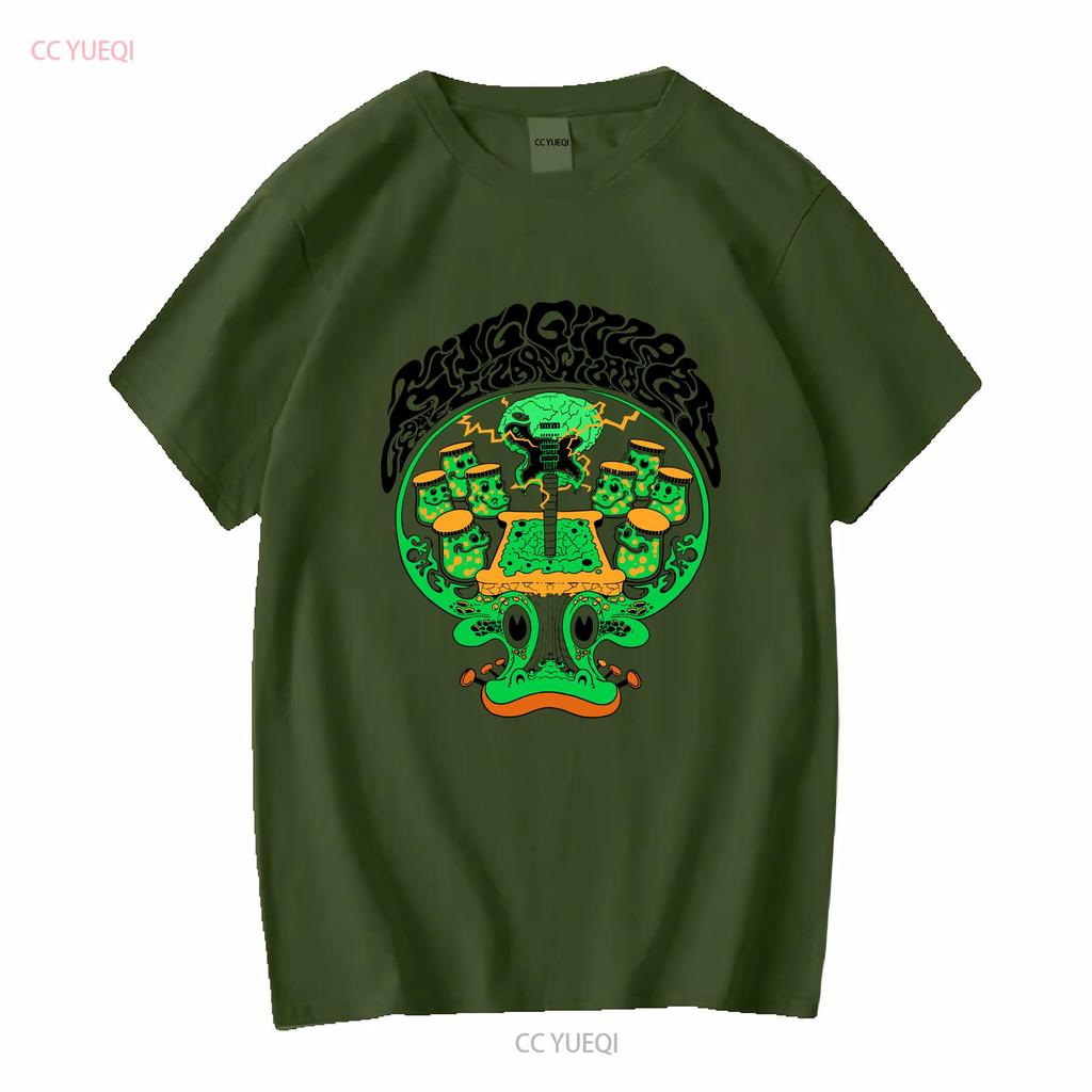 King Gizzard The Lizard Wizard Футболка Jams Night S-5XL HC1020 винтажная стираная уличная мода унисекс эластичная