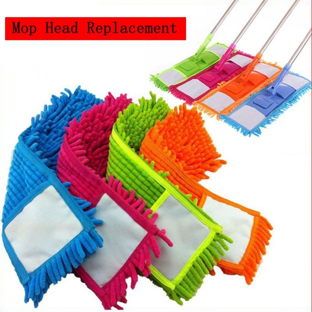 New Household Washable Mop Replacement Pads Cleaning Cloth Replacement Pad Mop Heads