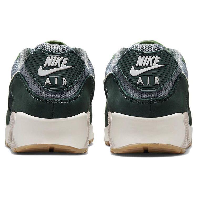 Nike Air Max 90 Premium Pro Green Мужские кроссовки Forest-Green Smoke-Grey Pale-Ivory DH4621-300