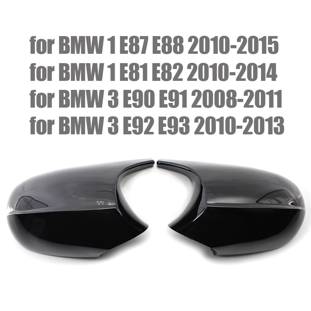 Replacement Rearview Side Mirror Covers Cap For BMW E90 E91 E92 E93 E81 E87 E82 E88 3 1 Series M Accessories Carbon Fiber Gloss