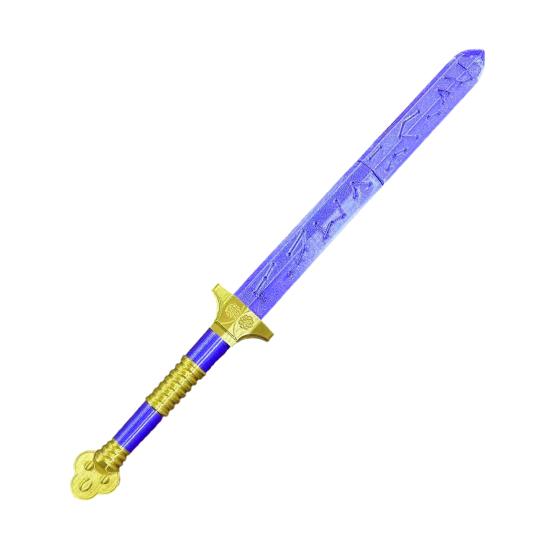 Anime Weapons Costume 3D Purple Weapon for Halloween Dress Cosplay Prop Printed 18.5" Up Accessory Gifts