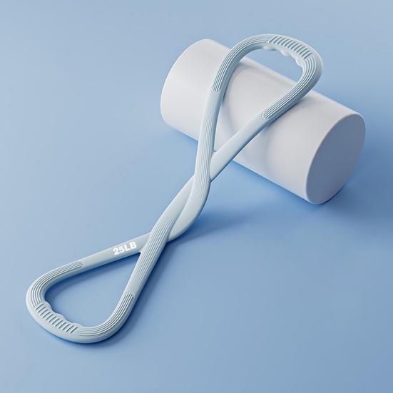 Силиконовая фитнес-резинка сопротивления противоскользящая эластичная лента для упражнений в виде восьмерки 25/35 фунтов для мужчин и женщин для рук, плеч, растяжки, силовых тренировок, эспандер