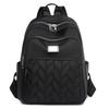 Женский однотонный рюкзак, Минималистичный дизайн, Daypack на молнии, Повседневная легкая сумка через плечо для ежедневных поездок, в школу