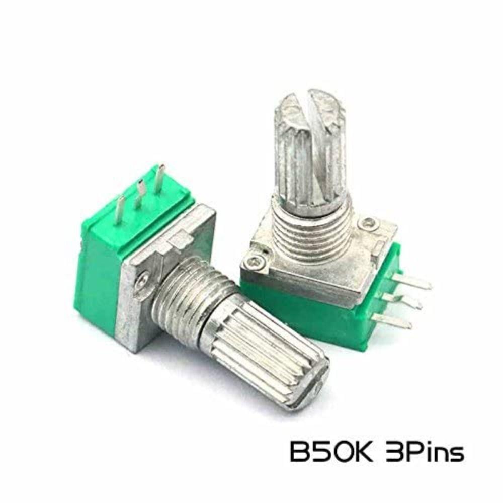 3Pin Potentiometers 50K Ohm  Easy to use