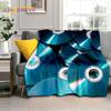 3D Vinyl Record Music DJ Screen Tape Soft Blankets,Keep Warm Throw Blanket Comfortable Blanket for Picnic Beds Sofa Home Bedroom
