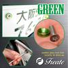 Freate License Plate Bolt License Frame Anti-Theft Screws M6 (Green, 25mm Thread)