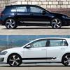 Боковые наклейки на дверь автомобиля Авто Виниловая декоративная наклейка Для Volkswagen VW Golf 4 5 6 7 Polo MK2 MK3 MK4 MK5 MK6 MK7 MK8 Тюнинг Аксессуары