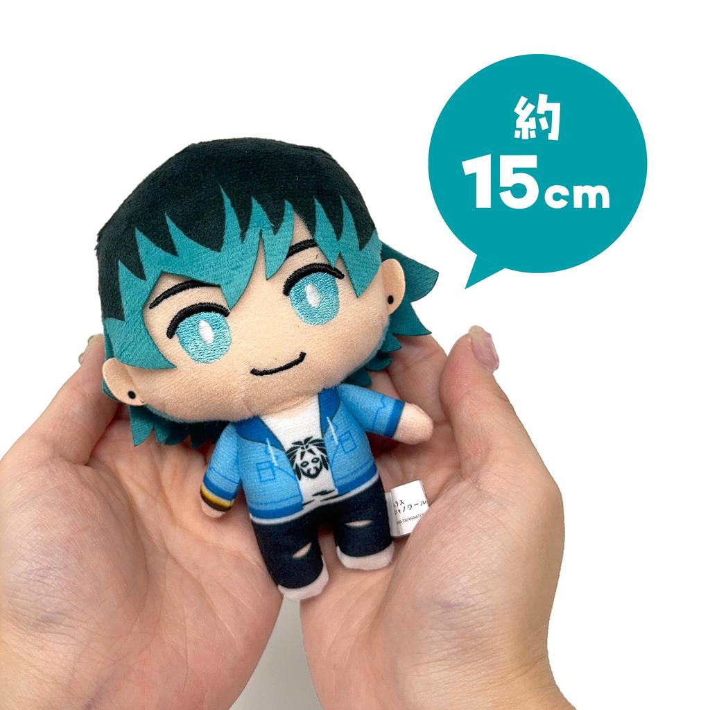 Miraculous Ladybug & Cat Noir Deformed Plush Toy, Approx. 13cm, Includes Toy Diamond (Luka)