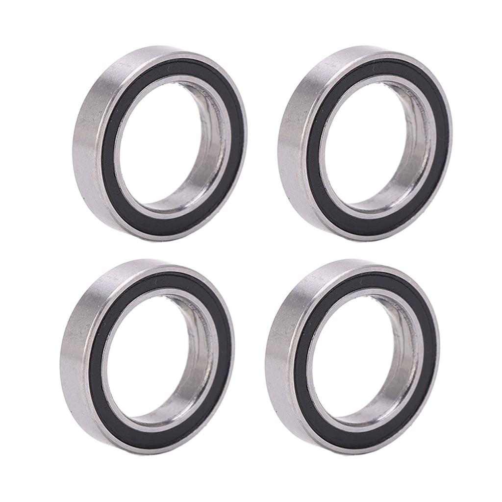 4 шт. Радиальные шарикоподшипники Сталь Резина Серебристый Черный Двойное уплотнение для Traxxas 110 MAXX 2.0 RC