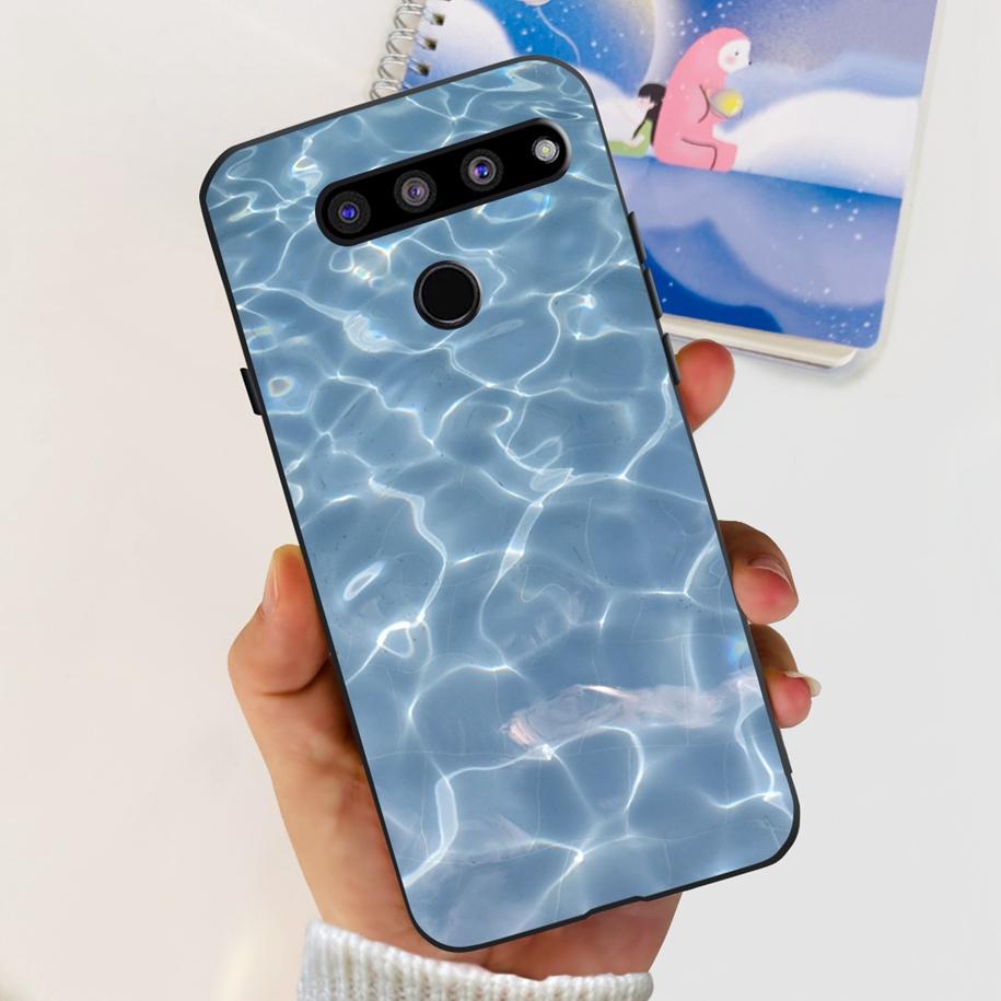 Чехол для LG V50 ThinQ 5G LM-V500EM, чехол для телефона, модный, с цветами и бабочками, из мягкого силикона, задняя крышка для LG V40 V50s Thinq 5G, бампер