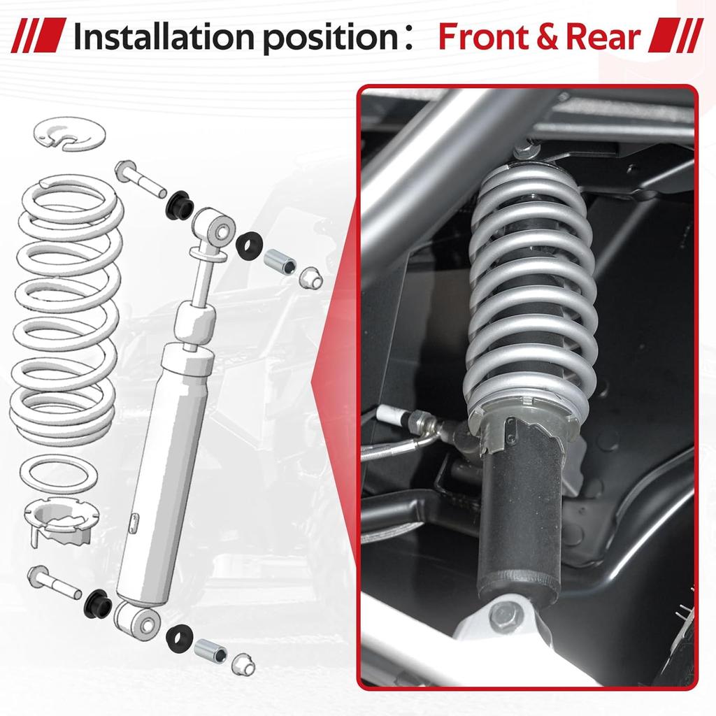 Комплект втулок амортизаторов JAVIK передние и задние для Polaris Ranger 1000/900/800/Дизель RZR 800/570 Sportsman 1000/850/550 Scrambler 850 PRO-XD