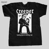 Редкая Хлопковая Футболка с Логотипом Группы CREEPER Подарок для Фанатов Размеры S-5XL GC3039 Унисекс Футболка