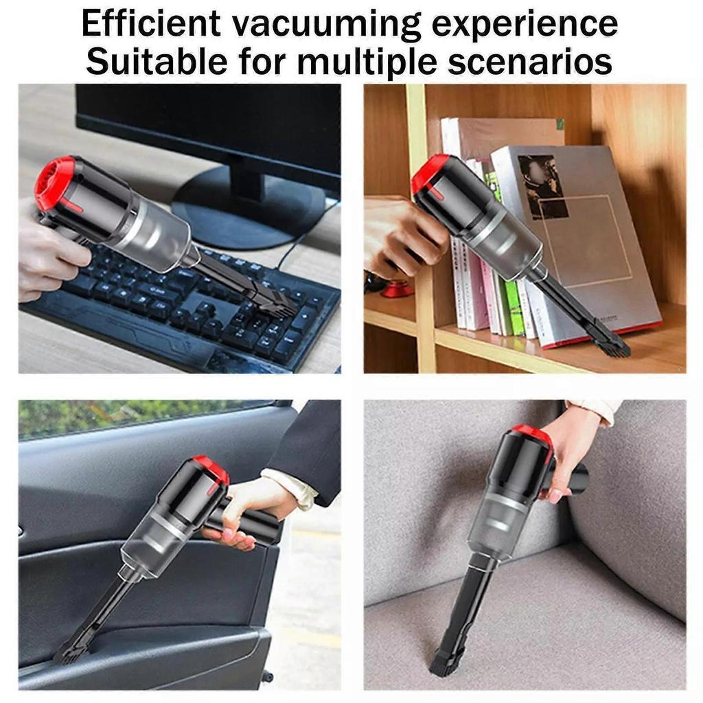 3-In-1 9000Pa Vacuum Cleaner Wireless Handheld Home Car Auto Portable Air Blower
