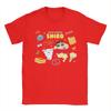 Crayon Shin chan T Shirts Unisex Unisexs 100 Cotton Vintage TShirt Round Neck Tees Short Sleeve Clothing New Arrival