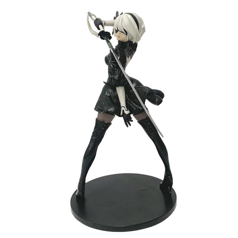 Фигурка из ПВХ Nier Automata YoRHa № 2 Тип B с шарнирным дизайном для коллекционеров