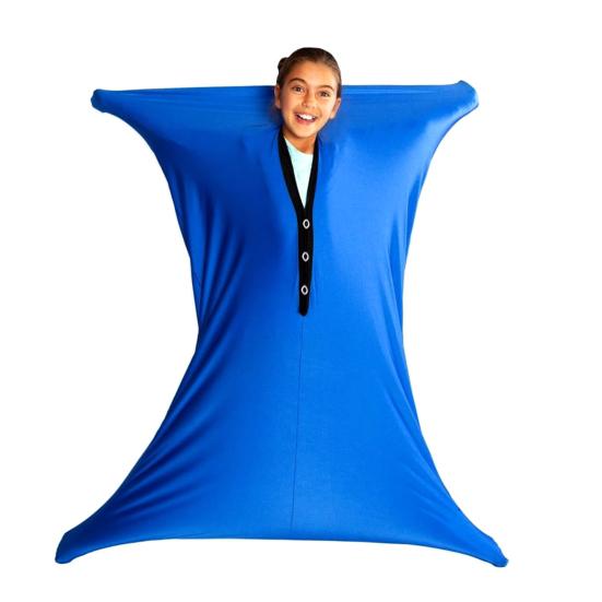 Kids Dynamic Movement Sensory Sock Toddler Boys Girls Anxiety Stress Relief Body Sock Children Full Body Wrap Sock Calming Therapy Blanket