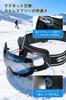 Geekin Ski and Snowboard Goggles with Magnetic Closure and 71 Glasses UV400 OTG Dual UV Wide Field of Helmet and Black Vents, Compatible, Protection,