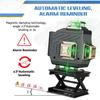 8/12/16 Line 4D Laser Level Adjustable Green Light Self-Leveling 360°Rotary Horizontal Vertical Cross Auto Measuring