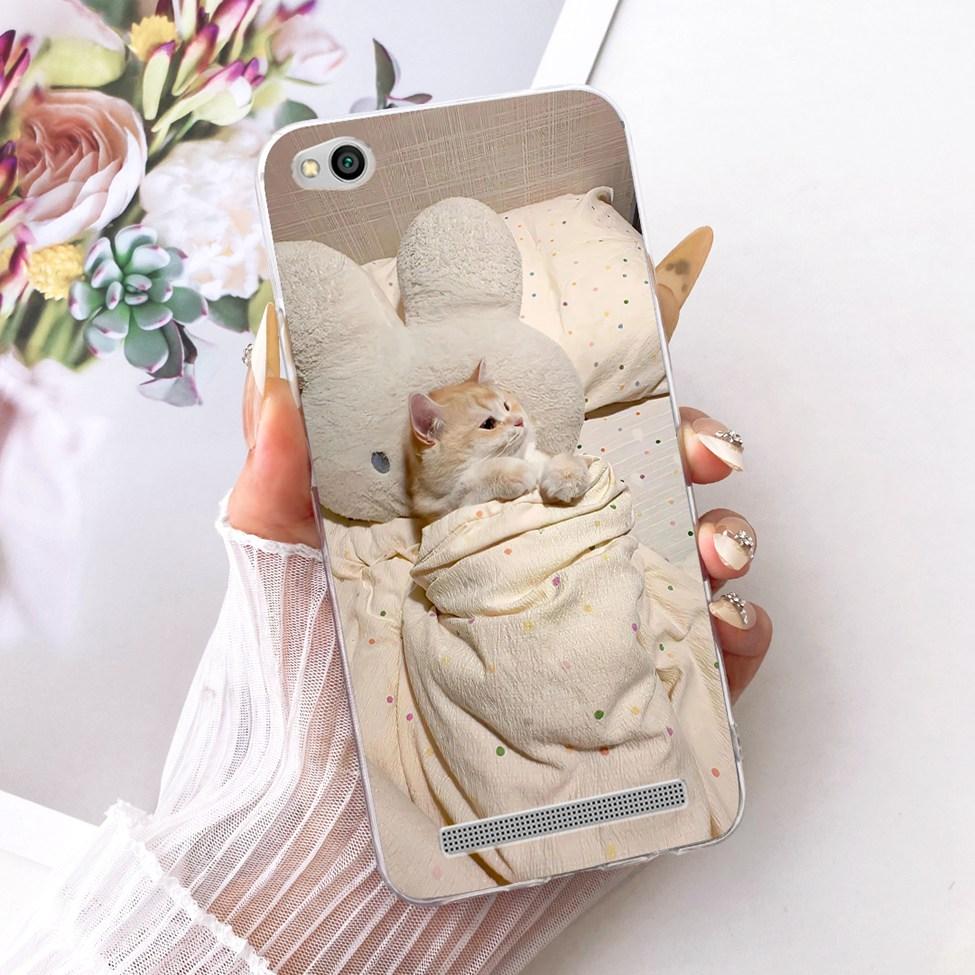 For Redmi 3 Clear Case Aesthetic Luxury Cute Cat Fashion Butterfly Funny Painted Funda For Xiaomi Redmi 3 Casing
