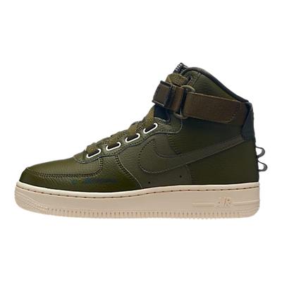 Женские кроссовки Air Force 1 High Utility Оливковый холст AJ7311-300