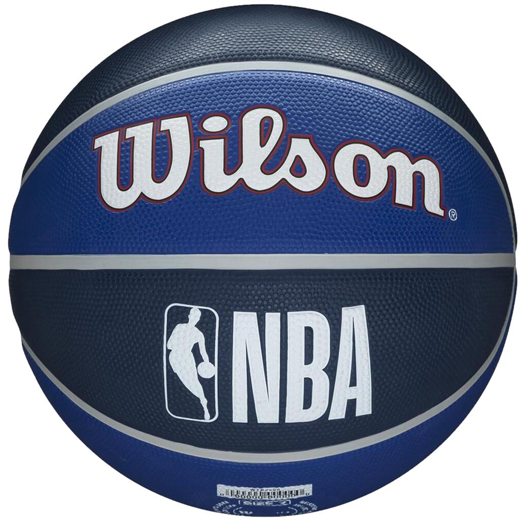 Wilson Мяч баскетбольный NBA Команда Детройт Пистонс, Унисекс, темно-синий