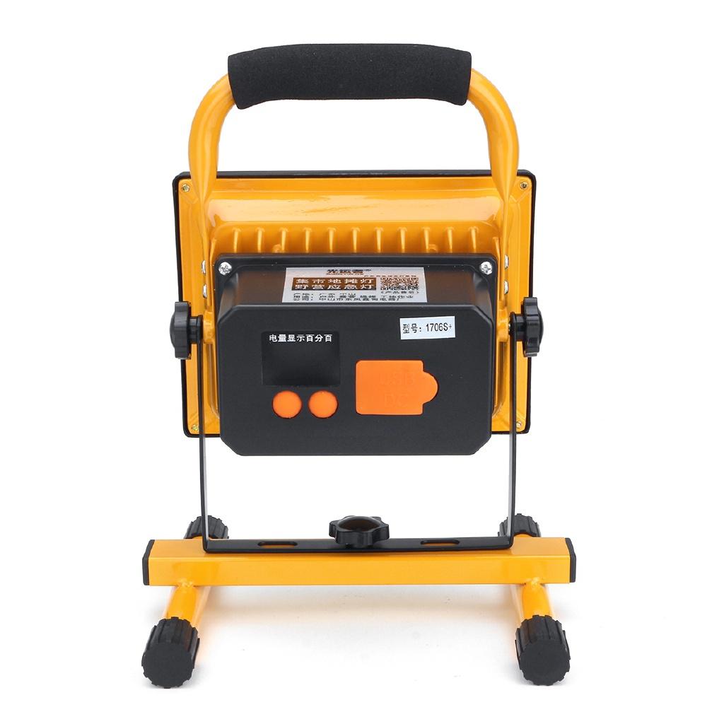 AC100-240V 800W 170 светодиодный прожектор с дистанционным управлением водонепроницаемый точечный светильник для кемпинга на открытом воздухе портативный фонарь с возможностью подзарядки