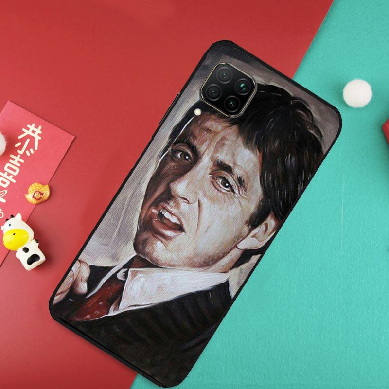 Чехол Al Pacino Scarface для Huawei Nova 12S 9 10 SE 7i 8i 11i 12i Y60 Y61 Y70 Y72 Y73 Y90 Y91 P20 P30 P40 Lite
