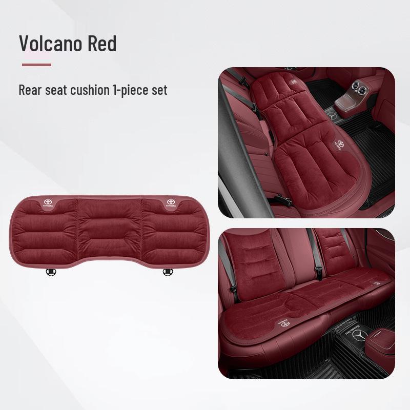 Зимние фланелевые подушки на сиденья для Toyota Crown, Land Cruiser и Vellfire - Теплые, морозостойкие