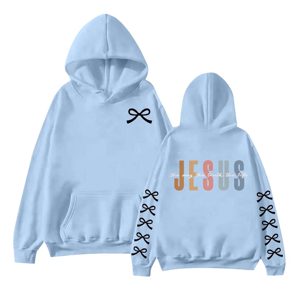 Женская мода с принтом, длинный рукав, свободная толстовка, верхняя часть, осенняя толстовка с капюшоном