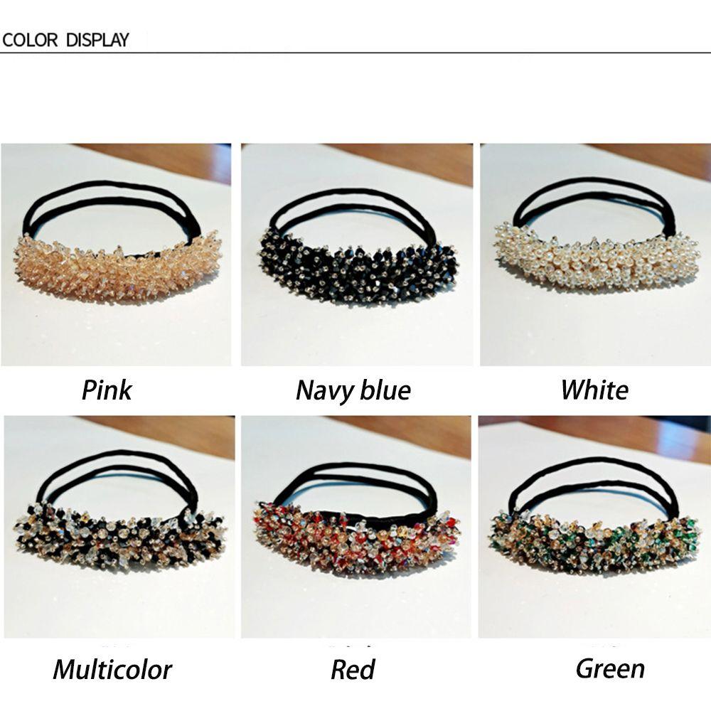 Accessories Braiders Tool Hair Band Quick Bun Curler Rhinestone Lazy Hairpin Donut Bun Maker