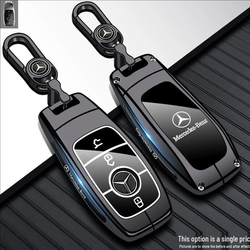 Чехол для ключа Mercedes-Benz для C200L, A180, E300L, GLC260, GLA, GLB, S-класса, B-класса, GLE