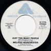 7-дюймовая пластинка MELISSA MANCHESTER - Just Too Many People AS0146 Arista 1975 США Рок Б/У