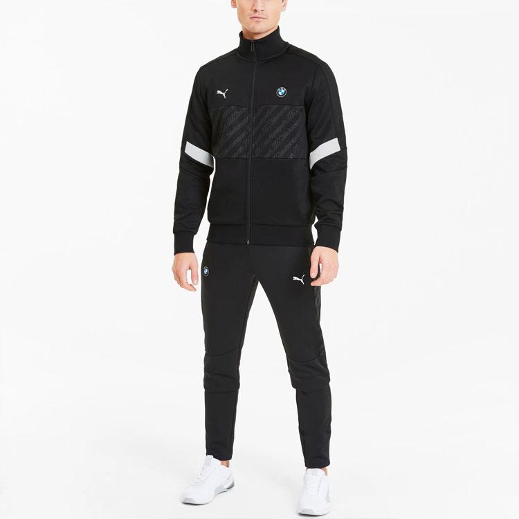 Puma Спортивная куртка BMW Motorsport Мужская Верхняя одежда Черный 596094-01