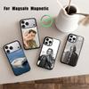Чехол для телефона с актрисой Ребеккой Фергюсон Для iPhone17,16,15,14,13,12,11 Plus,Pro Max Магнитный Для Magsafe Беспроводной Зарядки