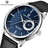 Pagani Design New TOP Brand Luxury Men's Watch with Box 30M Waterproof Fashion Leather Men's Quartz Watches
