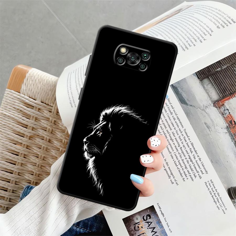 Крутой Чехол для Телефона с Животными Тигр Лев Лошадь для Xiaomi Poco F8 M3 M4 M7 Pro F1 X3 X4 X5 X7 Pro C75 F3 C71 C50 M5 C61