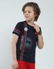 MONTE CARLO Boy's Regular Fit Printed Half Sleeve T-Shirt