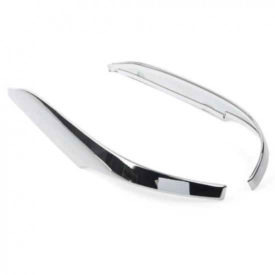 Комплект хромированных накладок - Боковые зеркала заднего вида для Toyota Highlander 2014- Пара