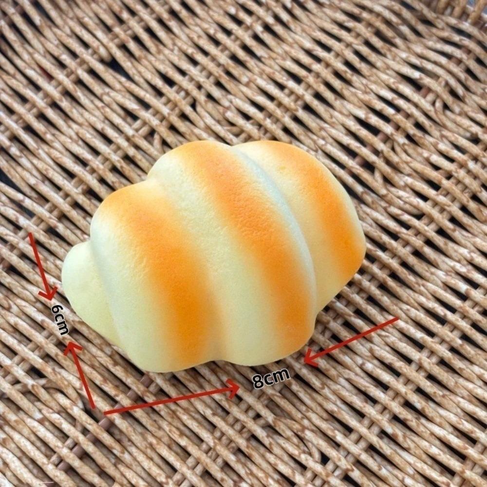 Soft Squeeze Toys Slow Rebound Simulation Bread Toys Soft Stress Relief Toys for Kids Adults
