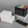 Large-capacity Marker Pen Storage Holder 24/30/36/40/48 Slots  Pencil Rack   Office School Supplies