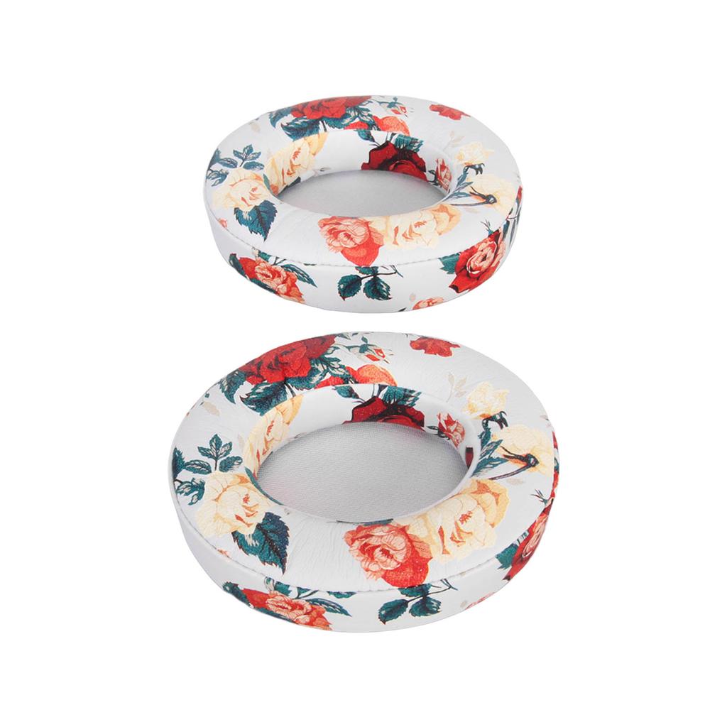 Replacement Ear Cushions Professional Soft Protein Leather Soundproof Memory Foam Print Ear Pads for Studio 2 Studio 3