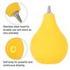 Rubber Dust Air Blower Pump Cleaner Tool for Digital Camera Lens Filter Watch Cleaning (Yellow)