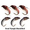 Fishing Lures - 6/9Pcs/Box Realistic Nymph Scud Fly for Trout Fishing Fly Tying Artificial Bait Lure