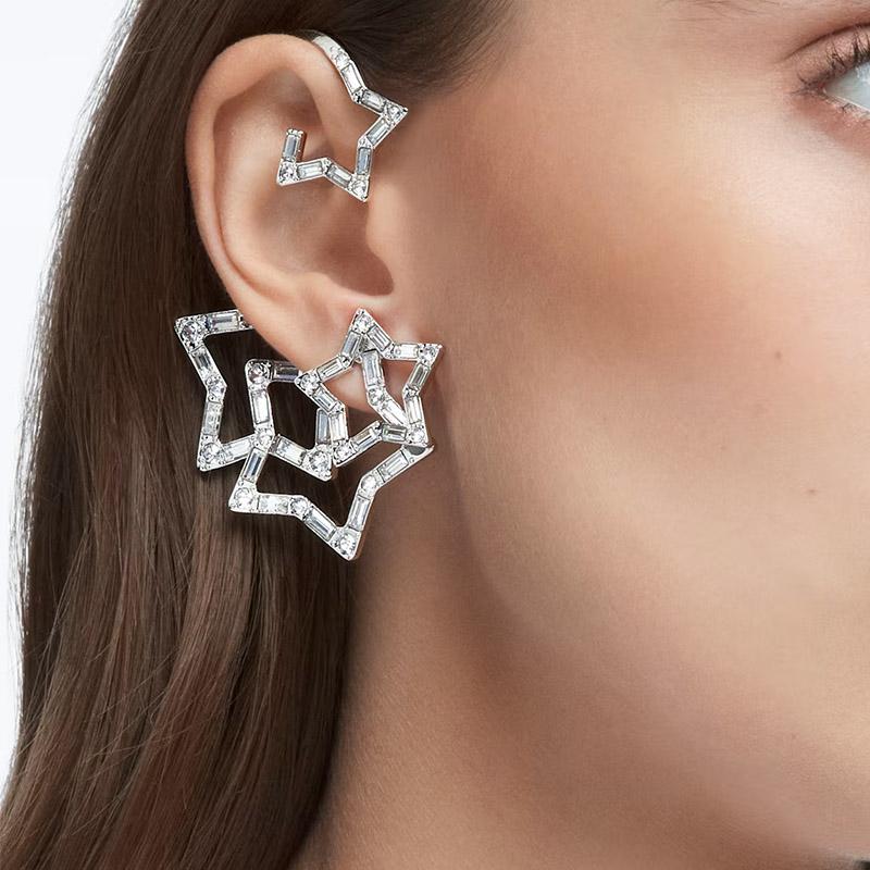 Swarovski Stella ear cuff women's temperament, high-end and light luxury 5617757