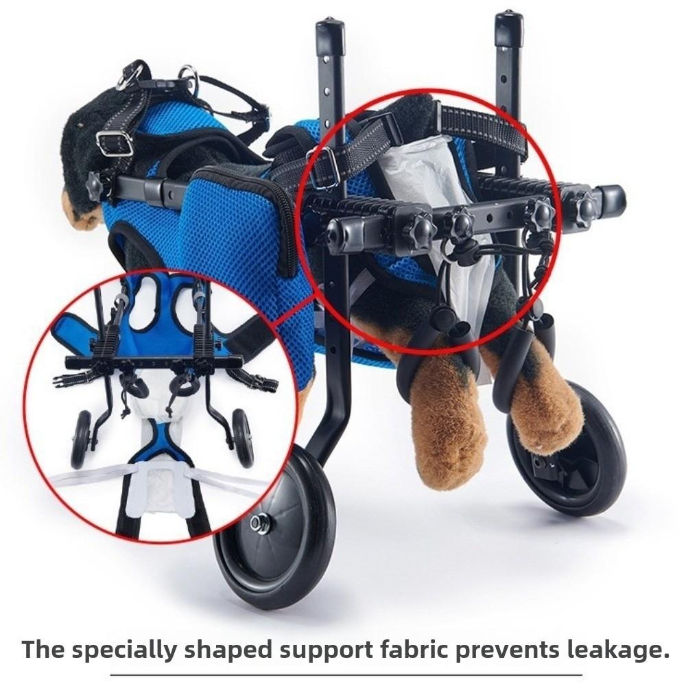 Adjustable Pet Wheelchair Dog&Cat Pet Disability Car Disabled Dog Wheelchair Elderly Dog